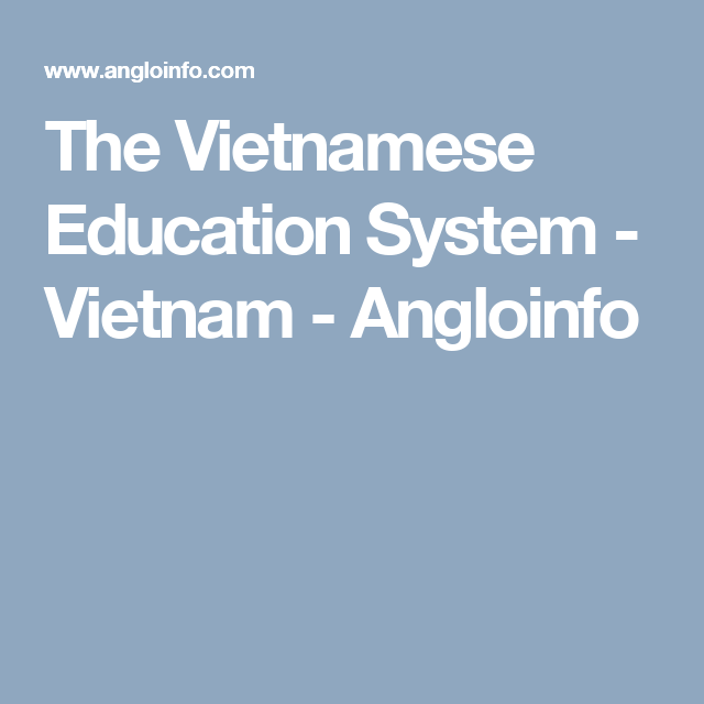 Understanding the Education System in Vietnam: What is the Equivalent of High School?